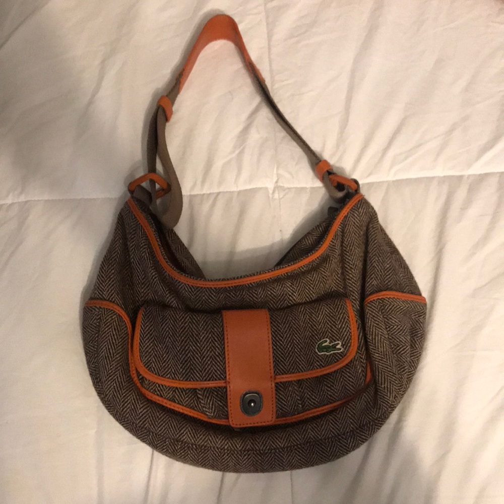 Tweed Lacoste Purse.